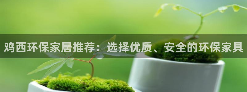 杏耀注册平台官网：鸡西环保家居推荐：选择优质、安全的环保家具